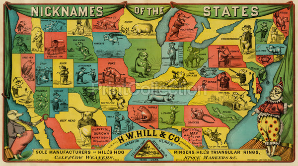 Nicknames of the States Nicknames of the States