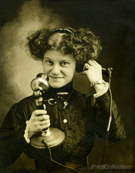 Operator Molly with Telephone Operator Molly with Telephone