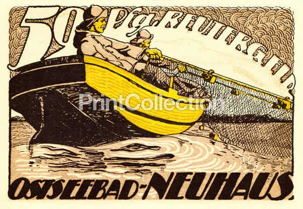 Ostseebad-Neuhaus, 50pf, Notgeld Ostseebad-Neuhaus, 50pf, Notgeld