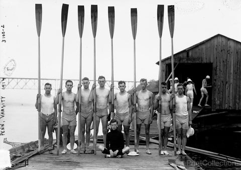 Penn. Varsity Crew Team, 1914 Penn. Varsity Crew Team, 1914