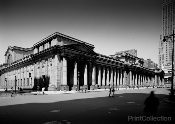 Pennsylvania Station, 370 Seventh Avenue, Exterior view from South East Pennsylvania Station, 370 Seventh Avenue, Exterior view from South East