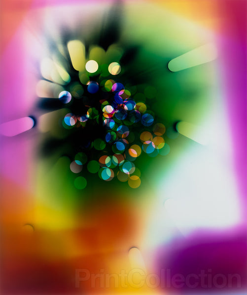 Photogram "Light Struck (Magenta/Green)" Photogram "Light Struck (Magenta/Green)"