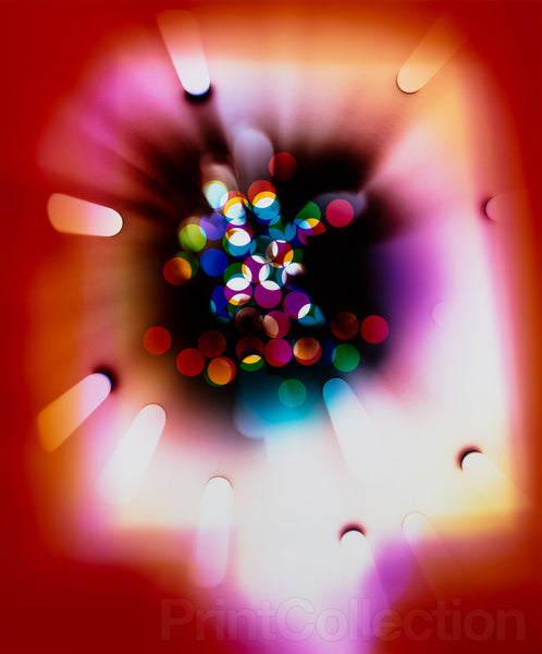 Photogram "Light Struck (Red)" Photogram "Light Struck (Red)"