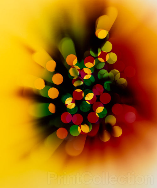 Photogram "Light Struck (Yellow/Red)" Photogram "Light Struck (Yellow/Red)"