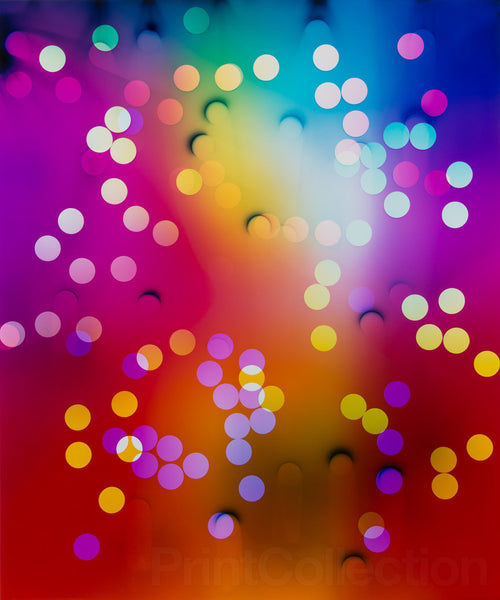 Photogram "Rainbow Circles" Photogram "Rainbow Circles"