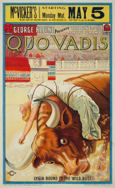 Quo Vadis / G.C.K. Poster Quo Vadis / G.C.K. Poster
