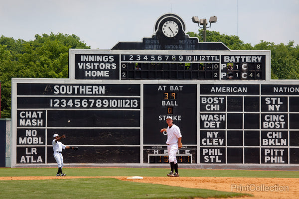 Rickwood Ballpark Scoreboard, Birmingham, Alabama Rickwood Ballpark Scoreboard, Birmingham, Alabama