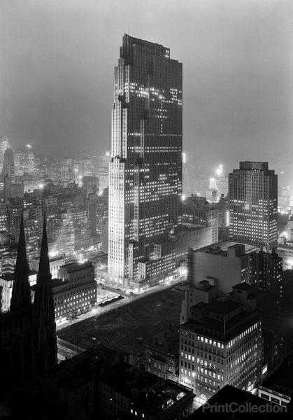 Rockefeller Center and RCA Building from 515 Madison Ave. Rockefeller Center and RCA Building from 515 Madison Ave.