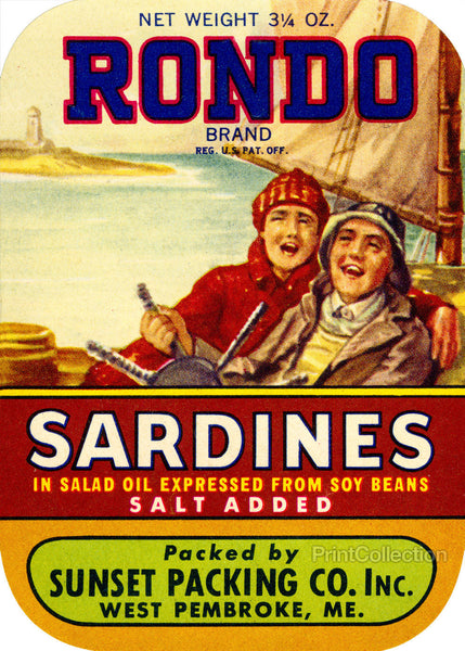 Rondo Sardines Salt Added Rondo Sardines Salt Added