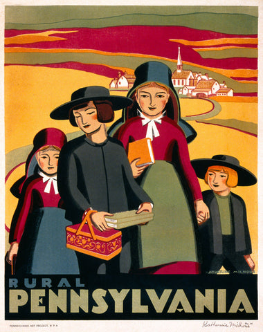 Rural Pennsylvania by Katherine Milhous Rural Pennsylvania by Katherine Milhous