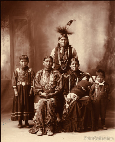 Sauk Indian Family Sauk Indian Family