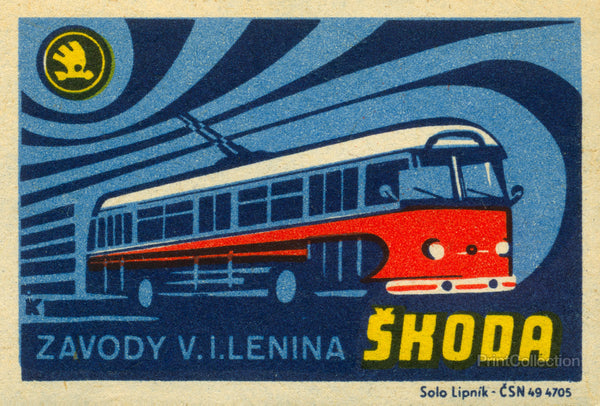 Skoda Auto Bus, Safety Match Skoda Auto Bus, Safety Match