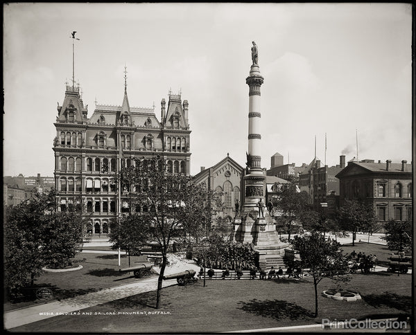 Soldiers' and Sailors' Monument, Lafayette Square, Buffalo, N.Y.