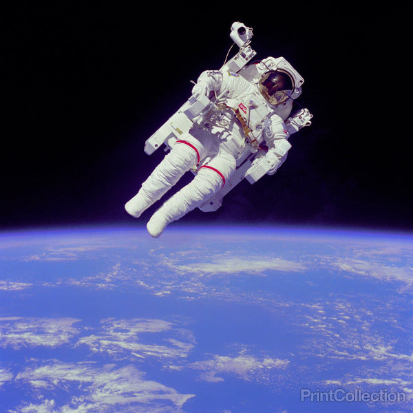 Space Shuttle Spacewalk April 1983 Space Shuttle Spacewalk April 1983
