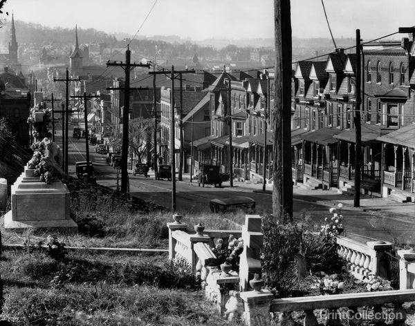 Street in Bethlehem. Pennsylvania Street in Bethlehem. Pennsylvania