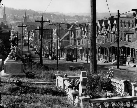 Street in Bethlehem. Pennsylvania Street in Bethlehem. Pennsylvania