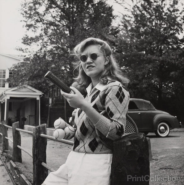 Tennis Anyone? Teen waits for a court Tennis Anyone? Teen waits for a court