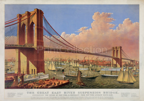 The Great East River Suspension Bridge The Great East River Suspension Bridge
