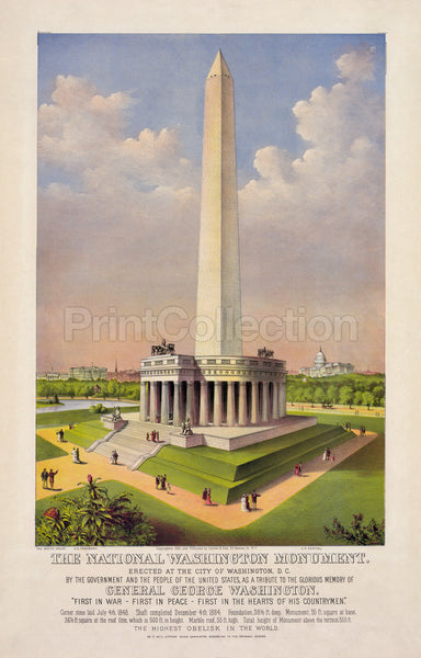 The National Washington Monument The National Washington Monument