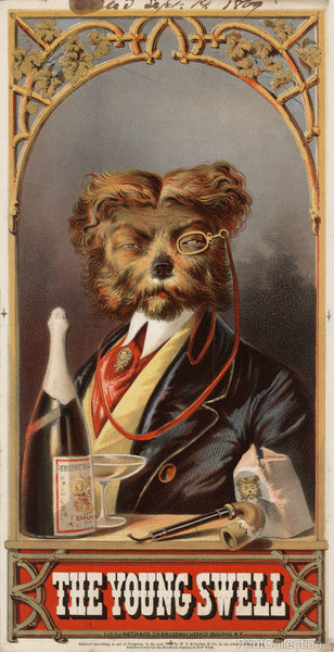 The Young Swell, 1869 The Young Swell, 1869