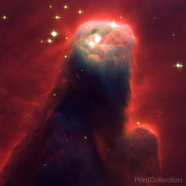 Visible-Light Image of the Cone Nebula Visible-Light Image of the Cone Nebula