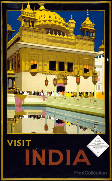 Visit India by India State Railroad Bureau Visit India by India State Railroad Bureau