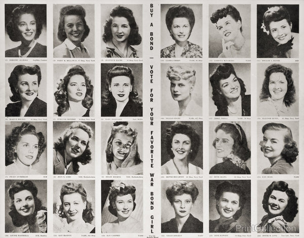 War Bond Girls War Bond Girls
