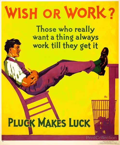 Wish or work? Wish or work?