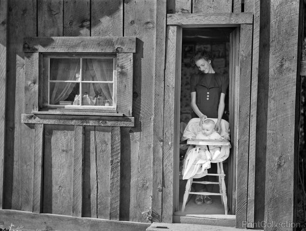 Woman and Baby, Gem County, Idaho, 1939 Woman and Baby, Gem County, Idaho, 1939