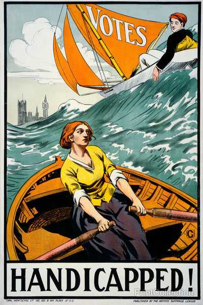 Women's Suffrage, Handicapped, London! Women's Suffrage, Handicapped, London!