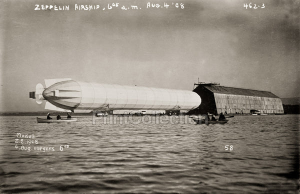 Zeppelin Airship From Water Zeppelin Airship From Water