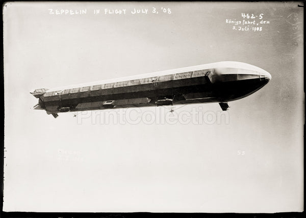 Zeppelin Airship in Flight II Zeppelin Airship in Flight II