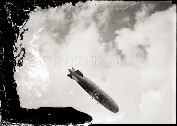 Zeppelin Over Jerusalem, 1931 Zeppelin Over Jerusalem, 1931