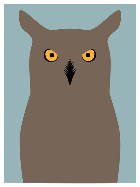 Great horned Owl, Day