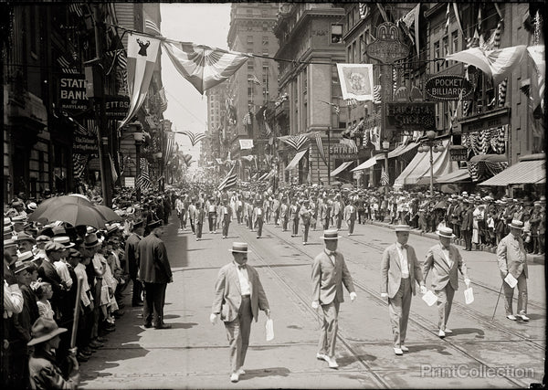 Baltimore, Elk Parade, 1916