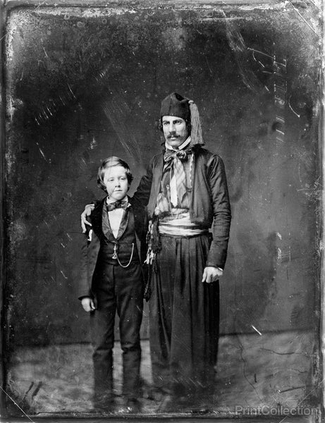 Boy and Man with Fez
