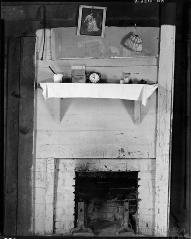 Burroughs' Fireplace, Hale County, Alabama