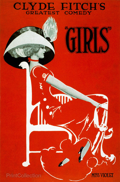 Clyde Fitch's Greatest Comedy, "Girls"