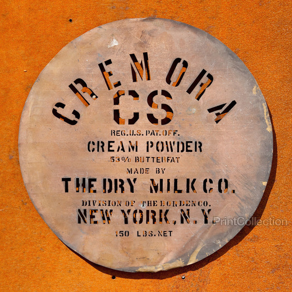 Cremora CS Cream Powder Coper Stencil Round