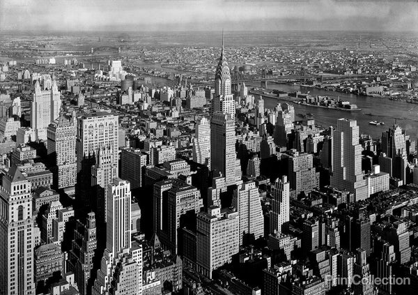 Empire State Building to the Chrysler Building