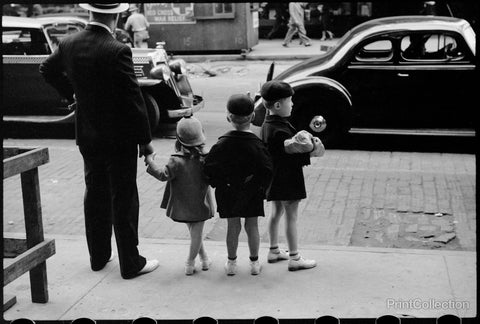 Father and Three Children, Chicago, IL