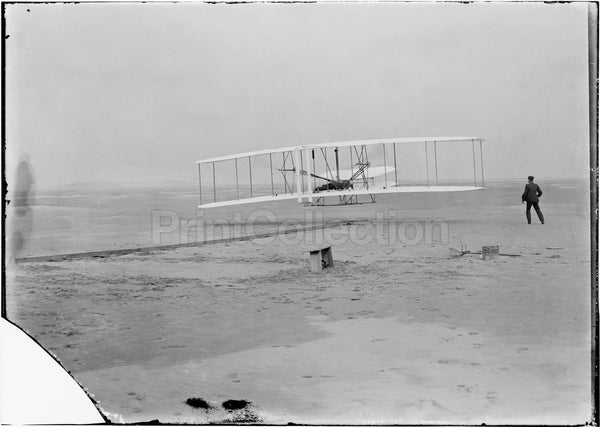 First flight, 120 feet in 12 seconds