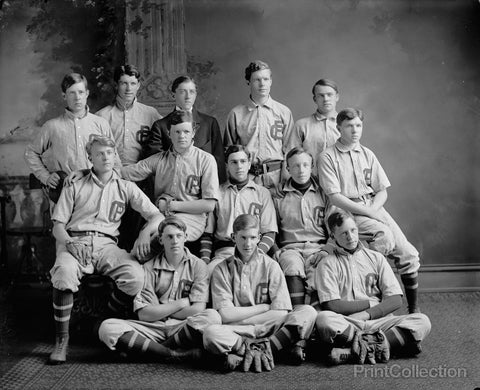 Georgetown Prep Baseball Team Around 1905