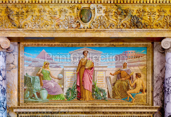 "History" Mosaic by Frederick Dielman LOC