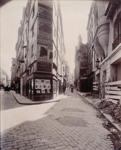 Eugène Atget, Corner of Rue de Seine and Echaudé St Germain