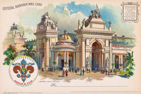 Liberal Arts Palace, St. Louis Worlds Fair 1901