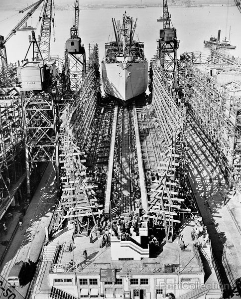 Liberty Ship, Bethlehem Fairfield Shipyards, 1943