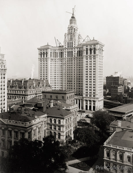 New Municipal Building, New York City, 1912