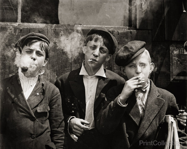 Newsies at Skeeter's Branch, 1910