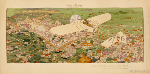 Paris-Rome, Monoplane